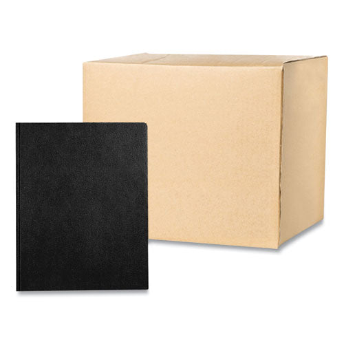 Roaring Spring Pocket Folder With 3 Fasteners 0.5" Capacity 11x8.5 Black 25/box 10 Boxes/Case