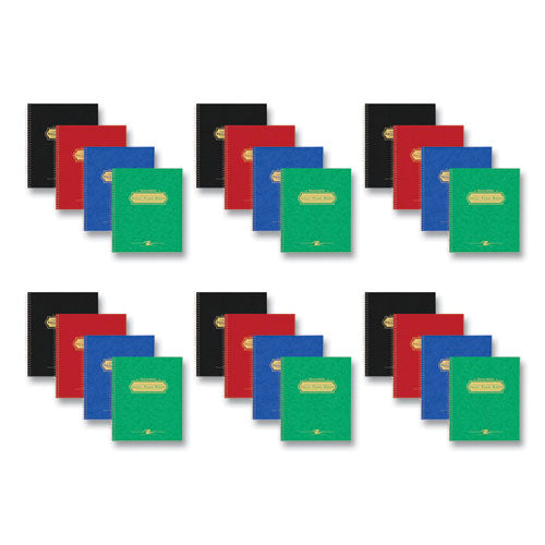 Roaring Spring Wirebound Teachers Plan Book 11x8.5 Randomly Assorted Cover Colors. 24/Case