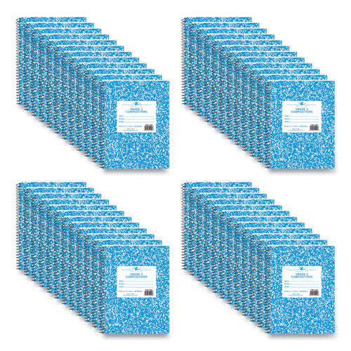 Roaring Spring Composition Book 1-subject Grade 2 Manuscript Format Blue Cover (36) 9.75x7.5 Sheet 48/ct