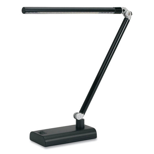 V-Light Led Desk Lamp 7wx3.5dx14.5h Black