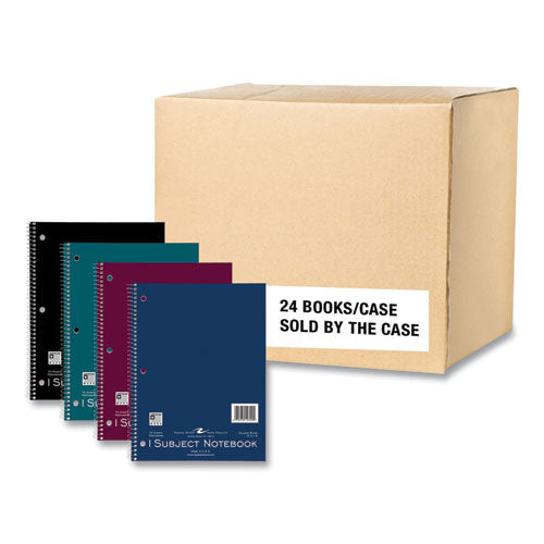 Roaring Spring Subject Wirebound Notebook 1-subject Medium/college Rule Asst Cover (70) 10.5x8 Sheets 24/ct Ships In 4-6 Bus Days