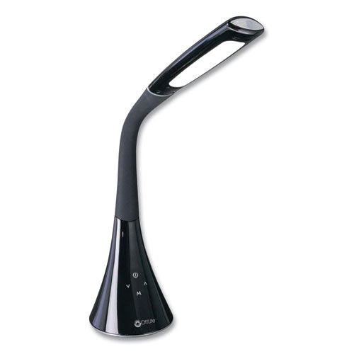 OttLite Wellness Series Swerve Led Desk Lamp 23.25" High Black