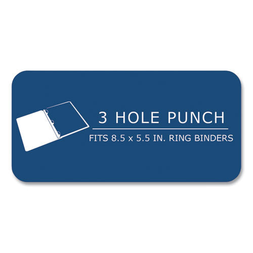 Roaring Spring Graph Filler Paper 3-hole Quadrille: 5 Sq In (100) 8.5x5.5 Sheets 48/Case
