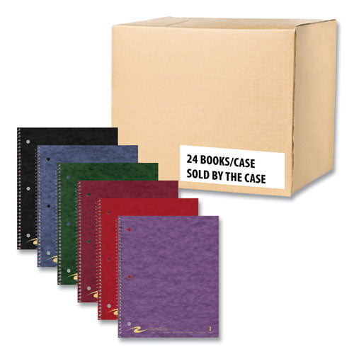 Roaring Spring Subject Wirebound Notebook 1-subject Med/college Rule Randomly Asst Cover (100) 11x9 Sheets 24/ct Ships In 4-6 Bus Days