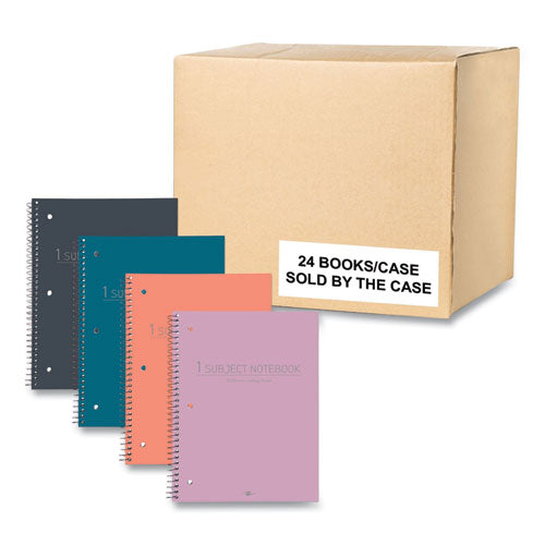 Roaring Spring Subject Wirebound Promo Notebook 1-subject Med/college Rule Asst Cover (70) 10.5x8 Sheets 24/ct Ships In 4-6 Bus Days