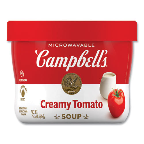 Campbell's Creamy Tomato Bowl Tomato 15.4 Oz 8/Case