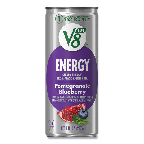 Campbell's +energy Pomegranate Blueberry 8 Oz Can 24/Case