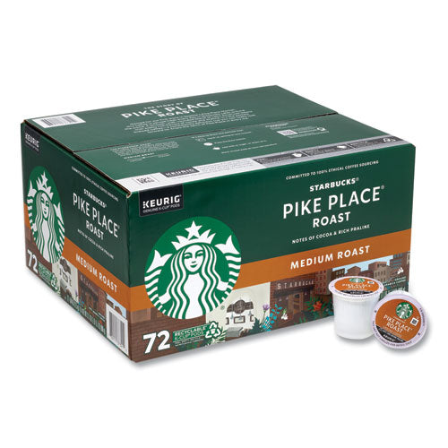 Starbucks Pike Place Coffee K-cups 72/Case