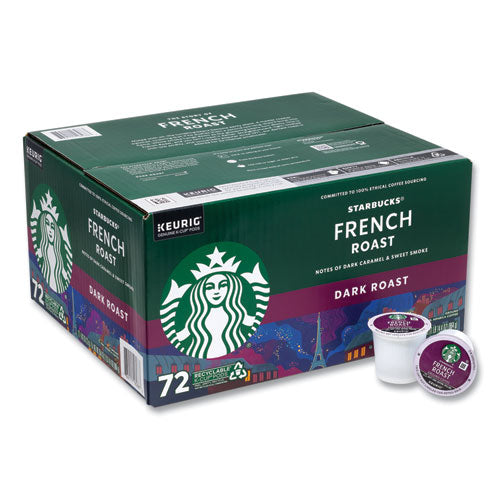 Starbucks French Roast K-cups 72/Case