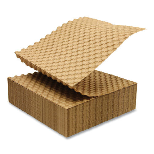 Elementree Bubble Paper 12"x250 Ft Perforated Every 12" Kraft 250 Sheets/Case