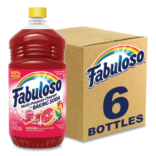 Fabuloso Multi-use Cleaner Citrus Scent 56 Oz Bottle 6/Case