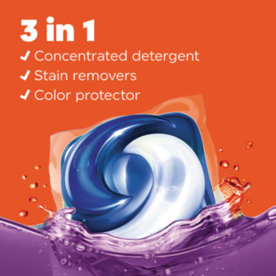 Tide Pods Laundry Detergent Spring Meadow 66 Oz Tub 76 Pacs/tub 4 Tubs/Case