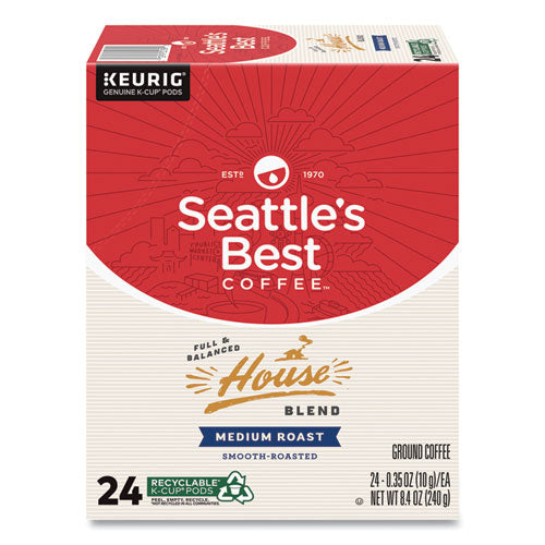 Seattle's Best™ House Blend Coffee K-cup 24/box 4/Case