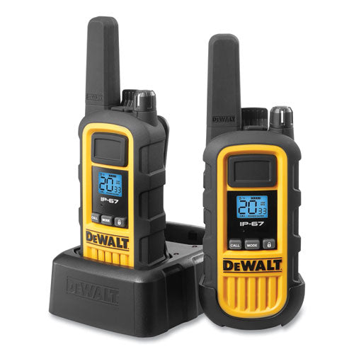 DeWalt Dxfrs800 Two-way Radios 2 W 22 Channels