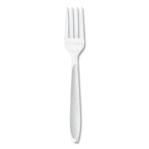 SOLO Impress Heavyweight Full-length Polystyrene Cutlery Fork White 100/box