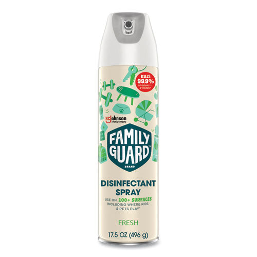 Family Guard™ Disinfectant Spray Fresh Scent 17.5 Oz Aerosol Spray 8/Case