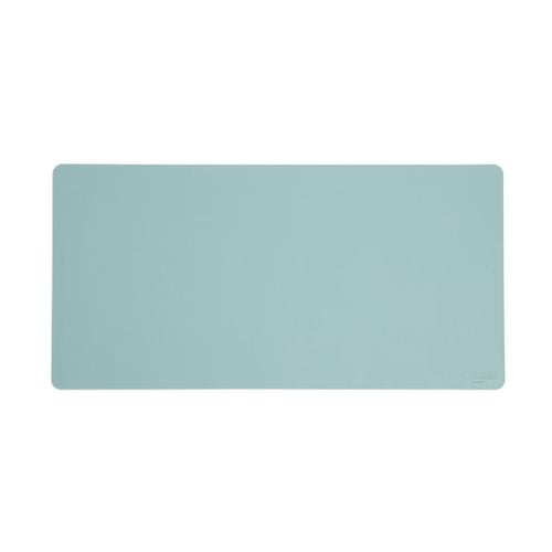 Smead™ Vegan Leather Desk Pads 31.5"x15.7" Light Blue