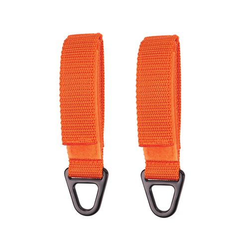 Ergodyne Squids 3172 Anchor Strap Hook/loop Closure For Tool Tethering 5 Lb Max 5" Long Orange 2/pack Ships In 1-3 Bus Days