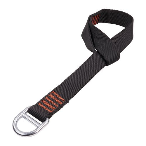 Ergodyne Squids 3176 Anchor Choke Strap For Tool Tethering 40 Lb Max Safe Working Capacity 24" Long Black Ships In 1-3 Bus Days