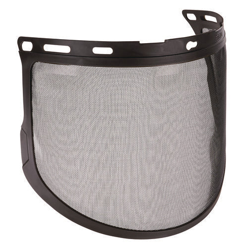 Ergodyne Skullerz 8999 Mesh Face Shield Replacement For Hard Hat And Safety Helmet Black