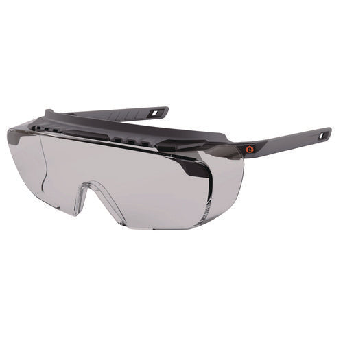 Ergodyne Skullerz Osmin Safety Glasses Matte Black Polycarbonate Frame Indoor/outdoor Polycarbonate Lens