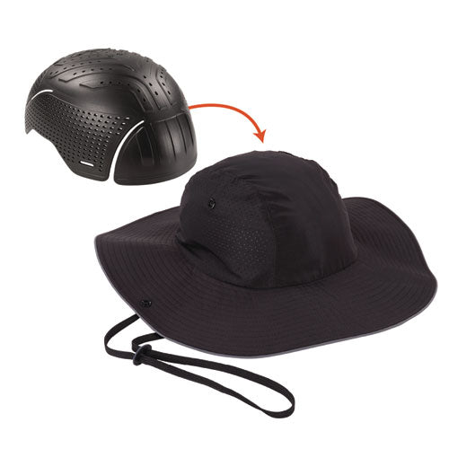 Ergodyne Skullerz 8957 Lightweight Ranger Hat And Bump Cap Insert Medium/large Black