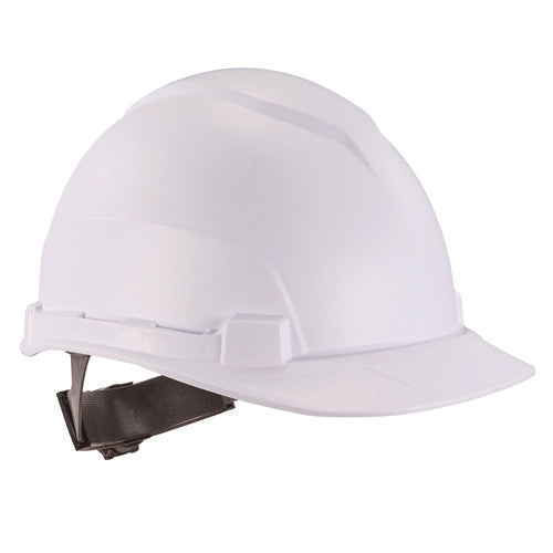 Ergodyne Skullerz 8967 Class E Lightweight Cap-style Hard Hat 6-point Rachet Suspension White