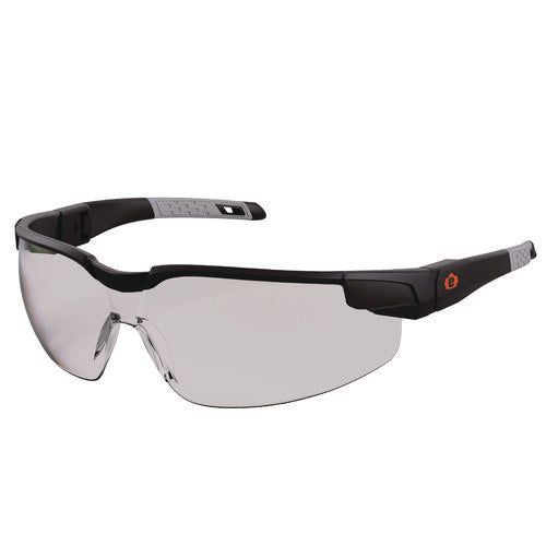 Ergodyne Skullerz Dellenger Anti-scratch/enhanced Anti-fog Safety Glasses W/adj Temples Black Frame Poly Lens Ships In 1-3 Bus Days