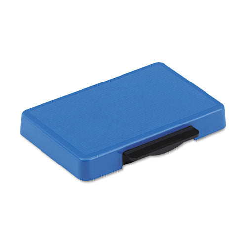 T5440 Professional Replacement Ink Pad For Trodat Custom Self-inking Stamps, 1.13" X 2", Blue
