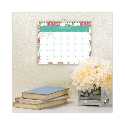 Day Designer Peyton Wall Calendar, Peyton Floral Artwork, 11 X 8.75, White/multicolor Sheets, 12-month (jan To Dec): 2023