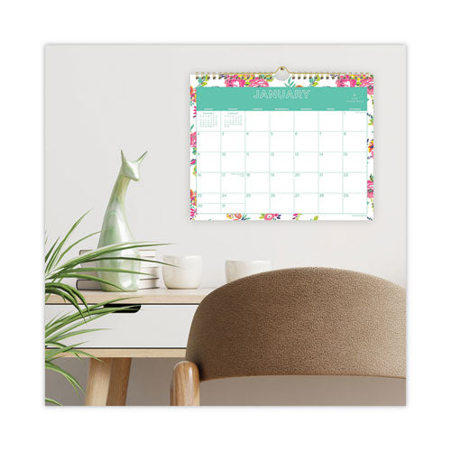 Day Designer Peyton Wall Calendar, Peyton Floral Artwork, 11 X 8.75, White/multicolor Sheets, 12-month (jan To Dec): 2023