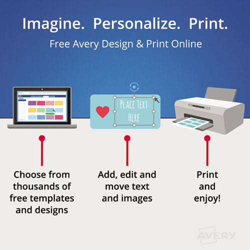 Removable Multi-use Labels, Inkjet/laser Printers, 0.5 X 1.75, White, 20/sheet, 42 Sheets/pack, (5422)