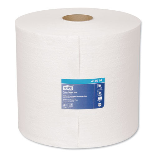 Paper Wiper Plus, 9.8 X 15.2, White, 300/roll, 2 Rolls/carton