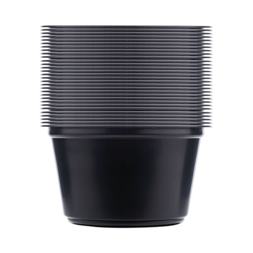 Portion Cups, 2 Oz, Black, 2,500/carton