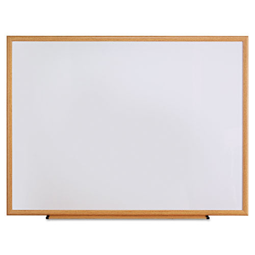 Deluxe Melamine Dry Erase Board, 24 X 18, Melamine White Surface, Silver Aluminum Frame