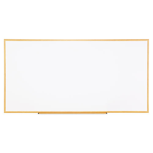 Deluxe Melamine Dry Erase Board, 24 X 18, Melamine White Surface, Silver Aluminum Frame