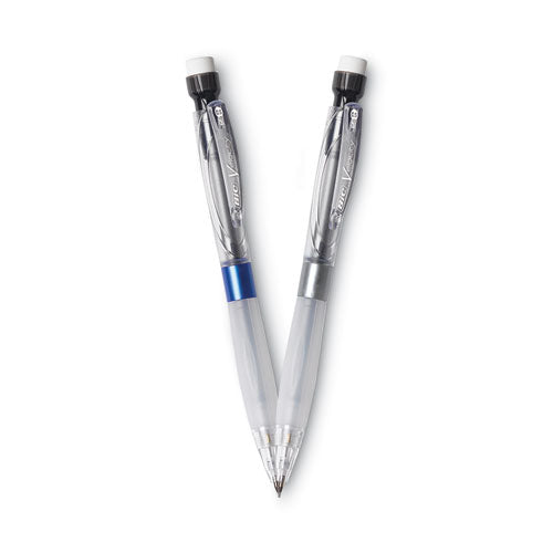 Velocity Max Pencil, 0.5 Mm, Hb (#2), Black Lead, Gray Barrel, 2/pack