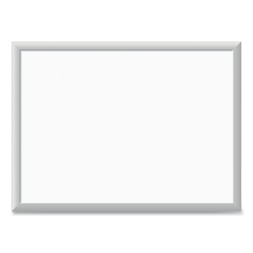 Melamine Dry Erase Board, 24 X 18, White Surface, Silver Aluminum Frame