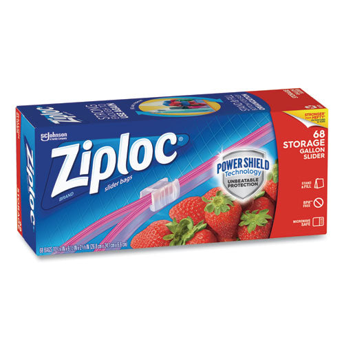 Slider Storage Bags, 1 gal, 9.5 Slider Storage Bags, 1 gal, 9.5