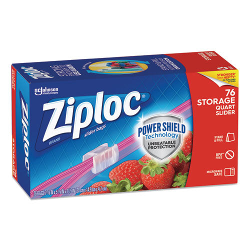 Slider Storage Bags, 1 gal, 9.5 Slider Storage Bags, 1 gal, 9.5