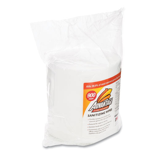 Gym Wipes Advantage, 1-Ply, 6 x 8, Unscented, White, 900/Roll, 4 Rolls/Carton Gym Wipes Advantage, 1-Ply, 6 x 8, Unscented, White, 900/Roll, 4 Rolls/Carton