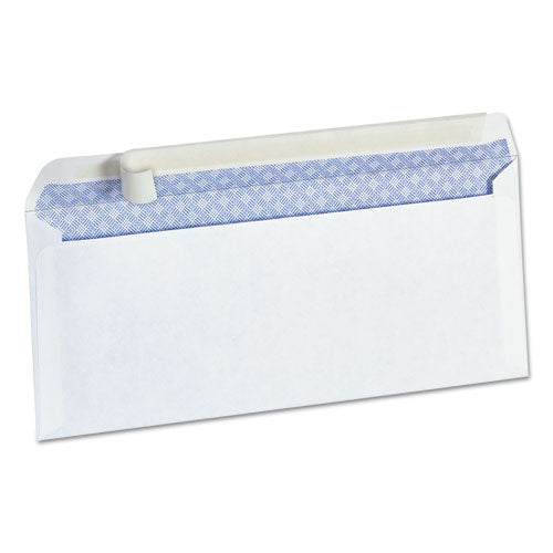 Peel Seal Strip Business Envelope, #6 3/4, Square Flap, Self-adhesive Closure, 3.63 X 6.5, White, 100/box