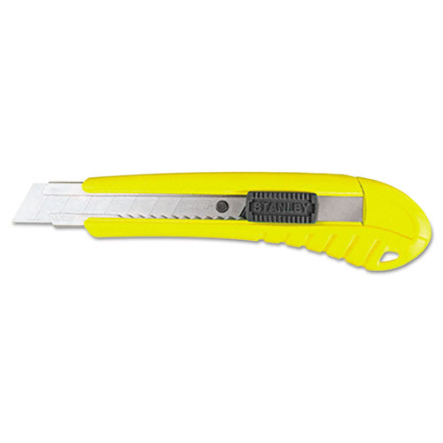 Standard Snap-off Knife, 18 Mm Blade, 6.75" Plastic Handle, Yellow