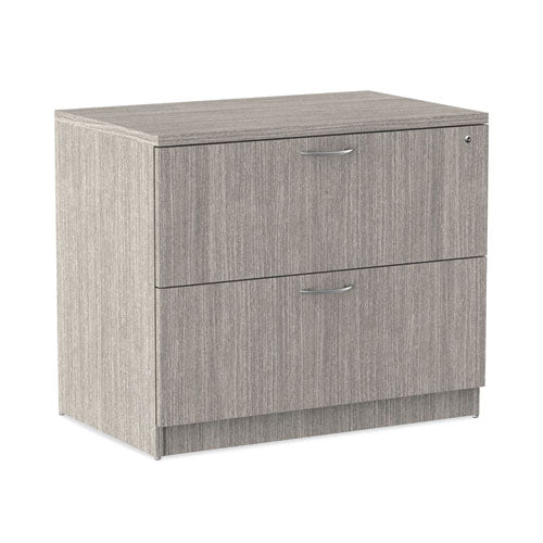 Alera Valencia Series Lateral File, 2 Legal/letter-size File Drawers, Gray, 34" X 22.75" X 29.5"