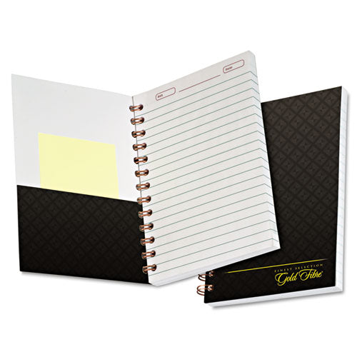 Gold Fibre Personal Notebooks, 1-subject, Medium/college Rule, Designer Gray Cover, (100) 7 X 5 Sheets