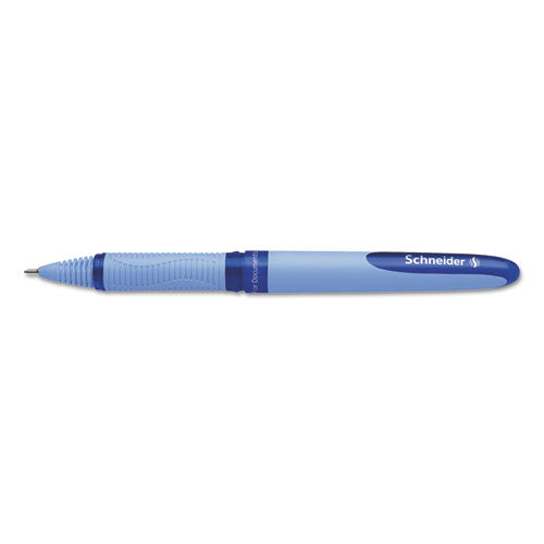 One Hybrid N Roller Ball Pen, Stick, Extra-fine 0.3 Mm, Blue Ink, Blue Barrel, 10/box