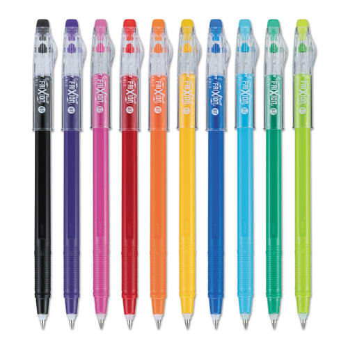 Frixion Colorsticks Erasable Gel Pen, Stick, Fine 0.7 Mm, Assorted Ink And Barrel Colors, 10/pack