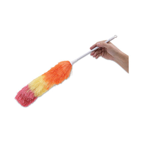 Polywool Duster W/20" Plastic Handle, Assorted Colors