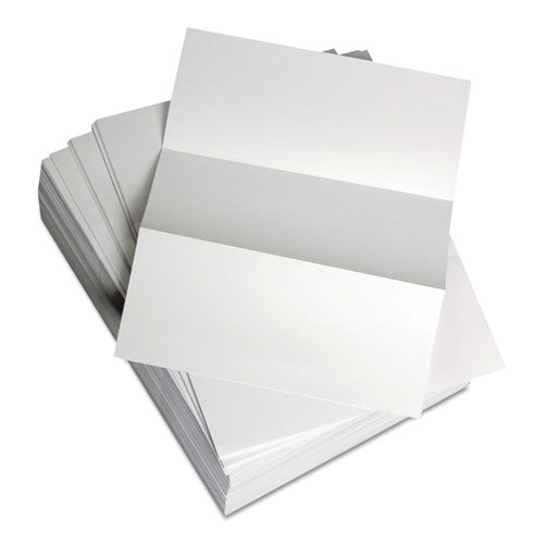 Custom Cut-sheet Copy Paper, 92 Bright, Micro-perforated Every 3.66", 20 Lb Bond Weight, 8.5 X 11, White, 500/ream