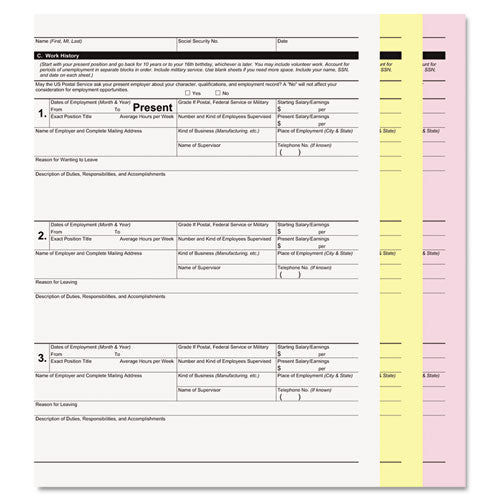 Digital Carbonless Paper, 3-part, 8.5 X 11, White/canary/pink, 1,670/carton